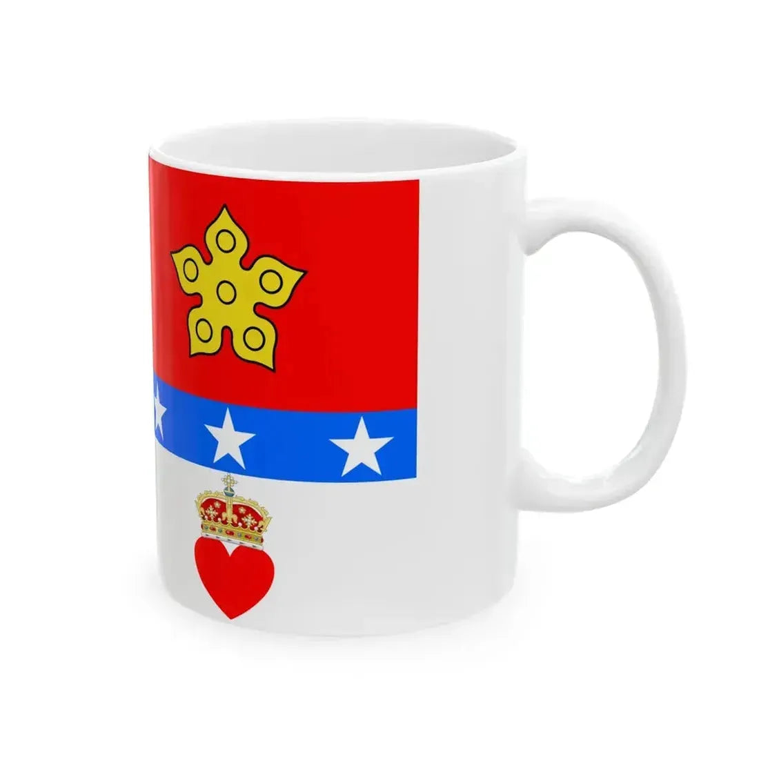 Flag of Angus UK - White Coffee Mug - Go Mug Yourself