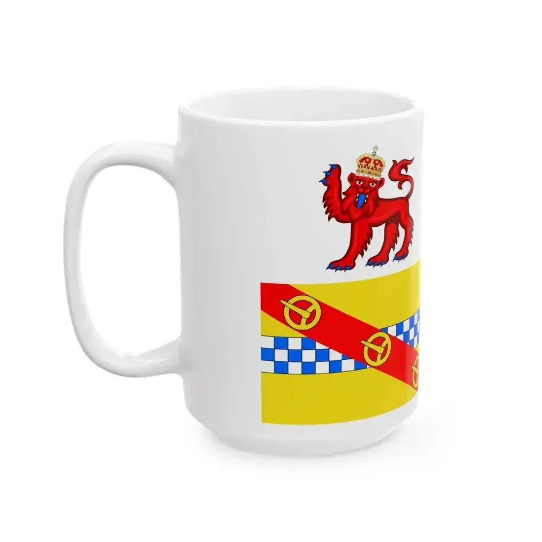 Flag of Angus UK - White Coffee Mug - Go Mug Yourself
