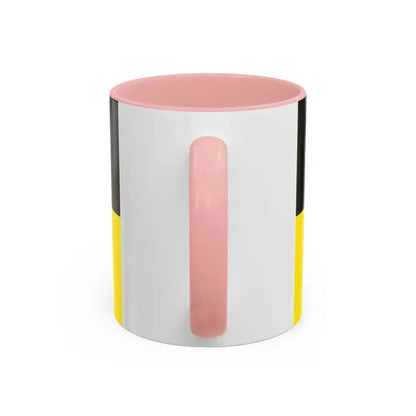 Flag of Anhalt Bitterfeld Germany - Accent Coffee Mug - Go Mug Yourself