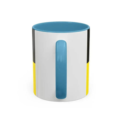 Flag of Anhalt Bitterfeld Germany - Accent Coffee Mug - Go Mug Yourself