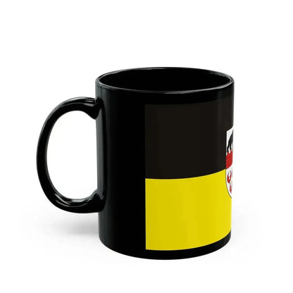 Flag of Anhalt Bitterfeld Germany - Black Coffee Mug - Go Mug Yourself