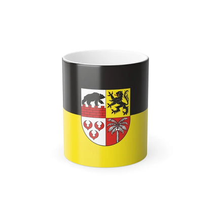 Flag of Anhalt Bitterfeld Germany - Color Changing Mug 11oz-11oz-Go Mug Yourself