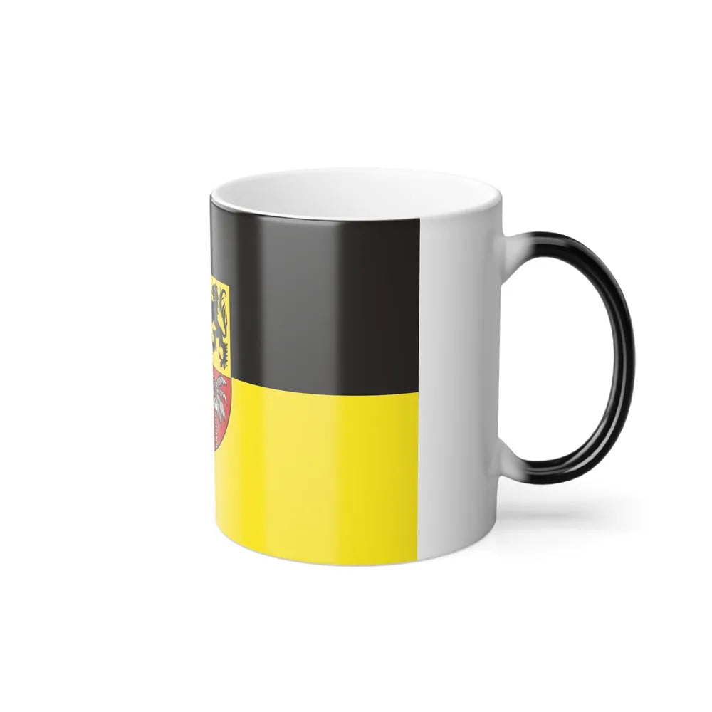 Flag of Anhalt Bitterfeld Germany - Color Changing Mug 11oz-Go Mug Yourself