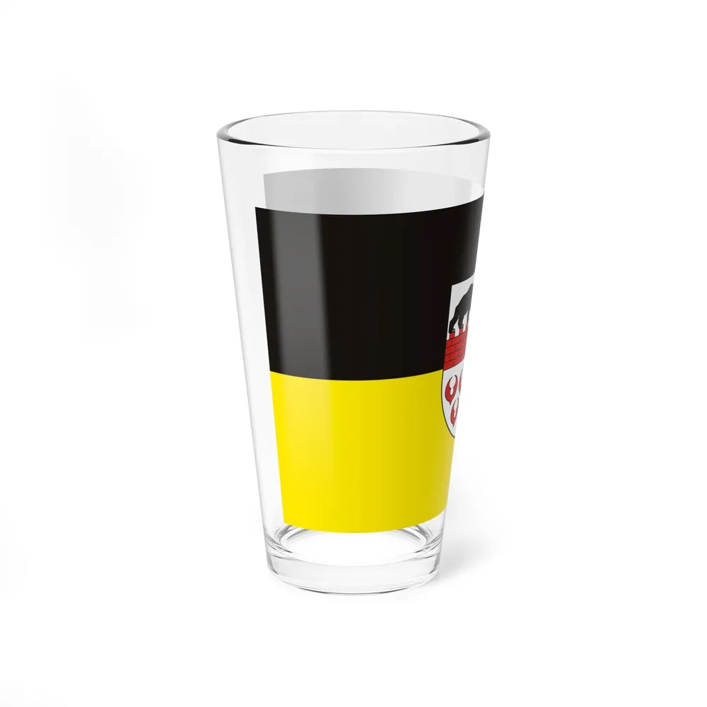 Flag of Anhalt Bitterfeld Germany - Pint Glass 16oz-Go Mug Yourself