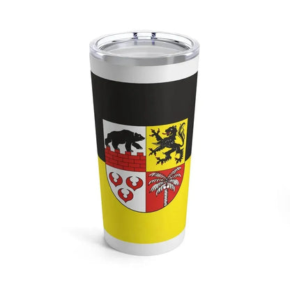 Flag of Anhalt Bitterfeld Germany - Tumbler 20oz 20oz - Go Mug Yourself