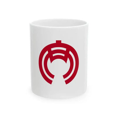 Flag of Anjo Aichi (Japan) White Coffee Mug 11oz - Go Mug Yourself