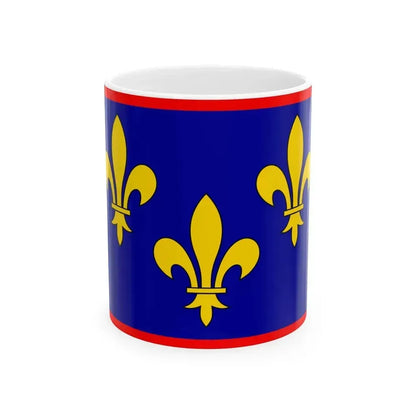 Flag of Anjou (Belgium) White Coffee Mug 11oz - Go Mug Yourself