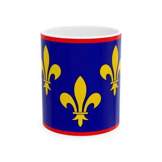 Flag of Anjou (Belgium) White Coffee Mug 11oz - Go Mug Yourself