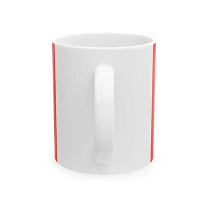 Flag of Anjou (Belgium) White Coffee Mug - Go Mug Yourself