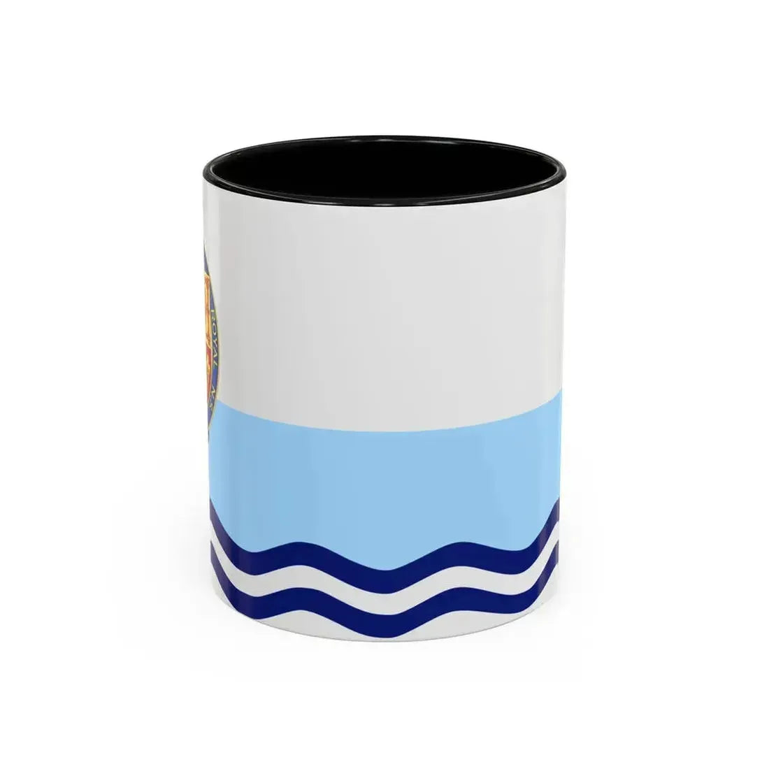 Flag of Annapolis Royal Canada - Accent Coffee Mug 11oz Black - Go Mug Yourself