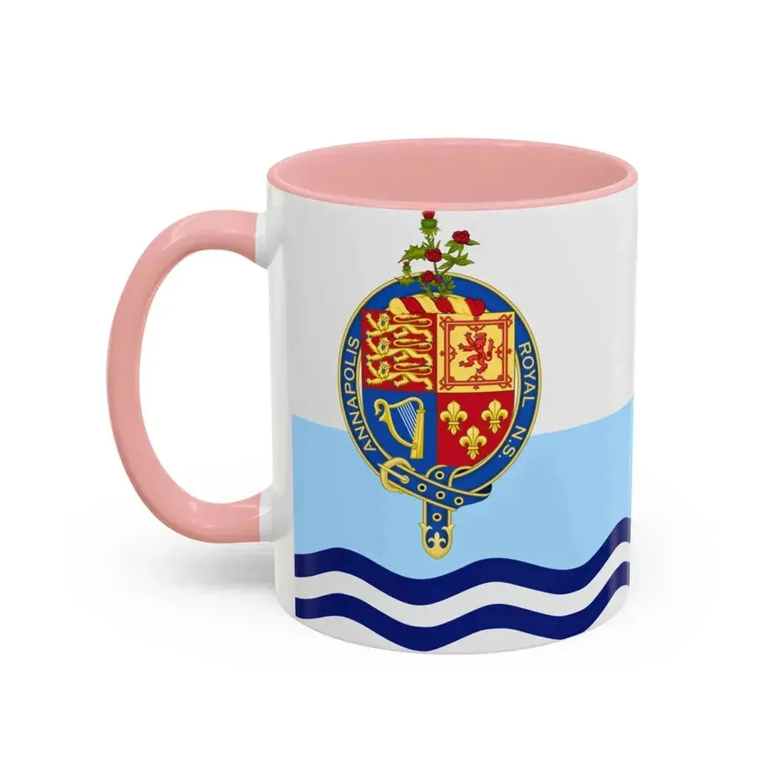 Flag of Annapolis Royal Canada - Accent Coffee Mug - Go Mug Yourself