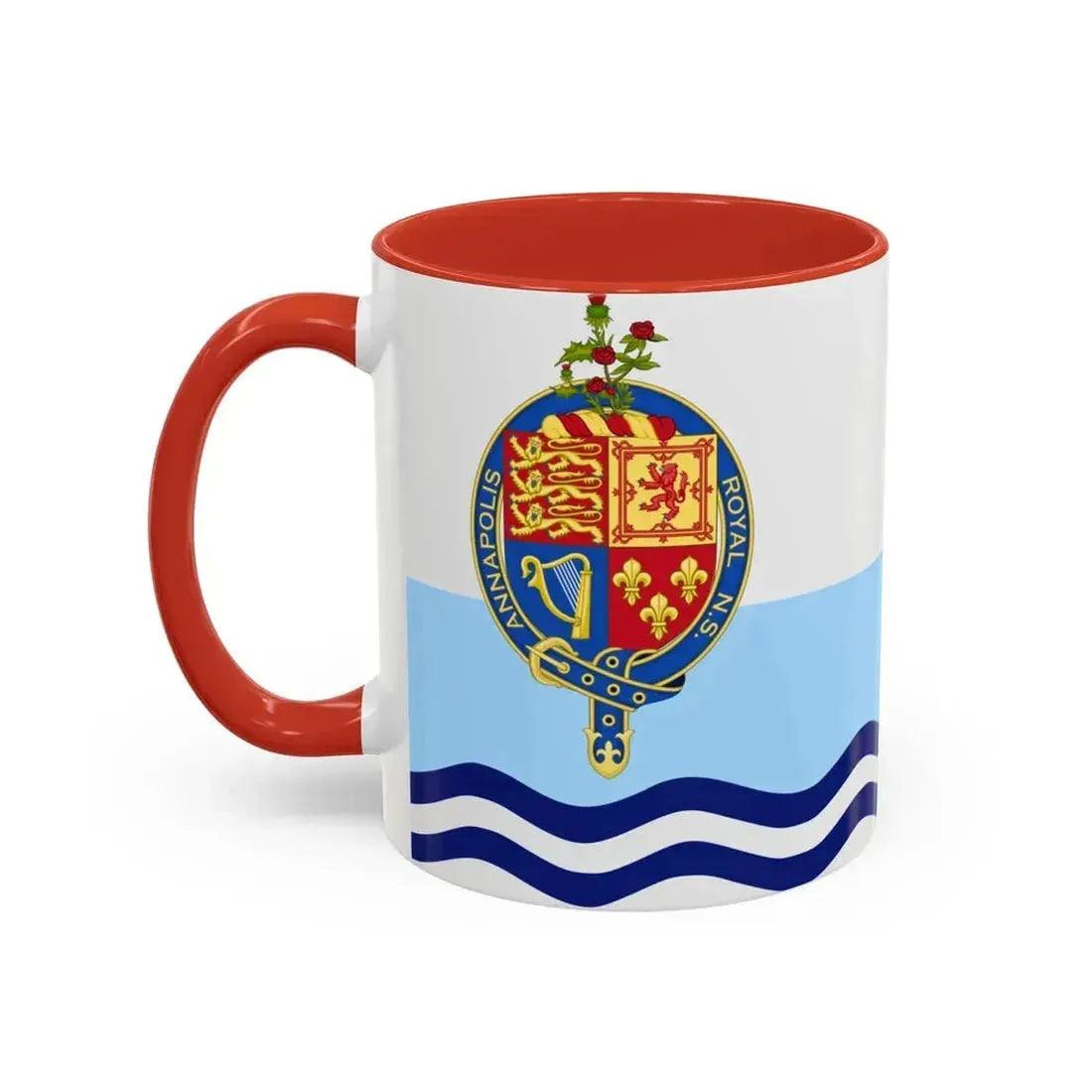 Flag of Annapolis Royal Canada - Accent Coffee Mug - Go Mug Yourself