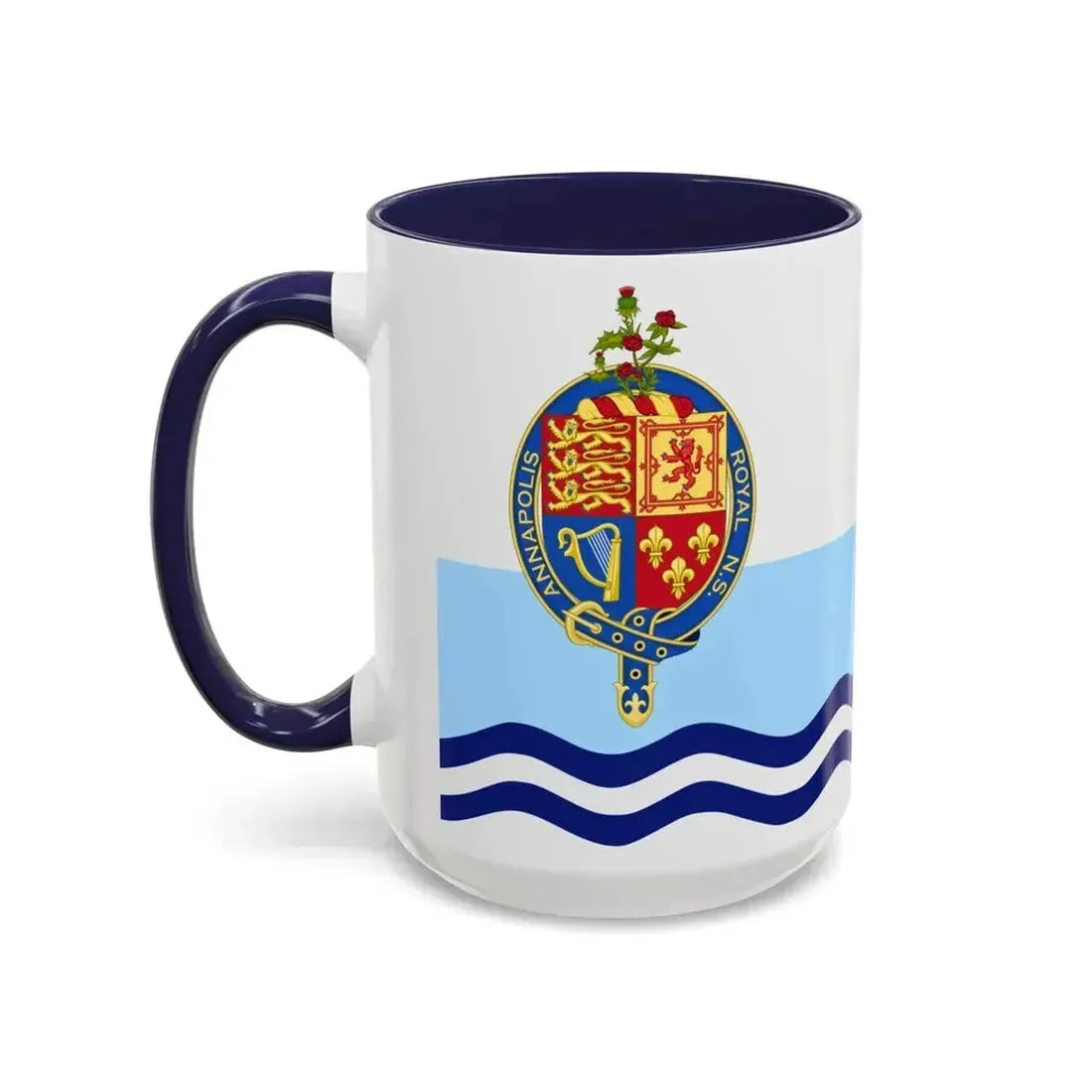 Flag of Annapolis Royal Canada - Accent Coffee Mug - Go Mug Yourself