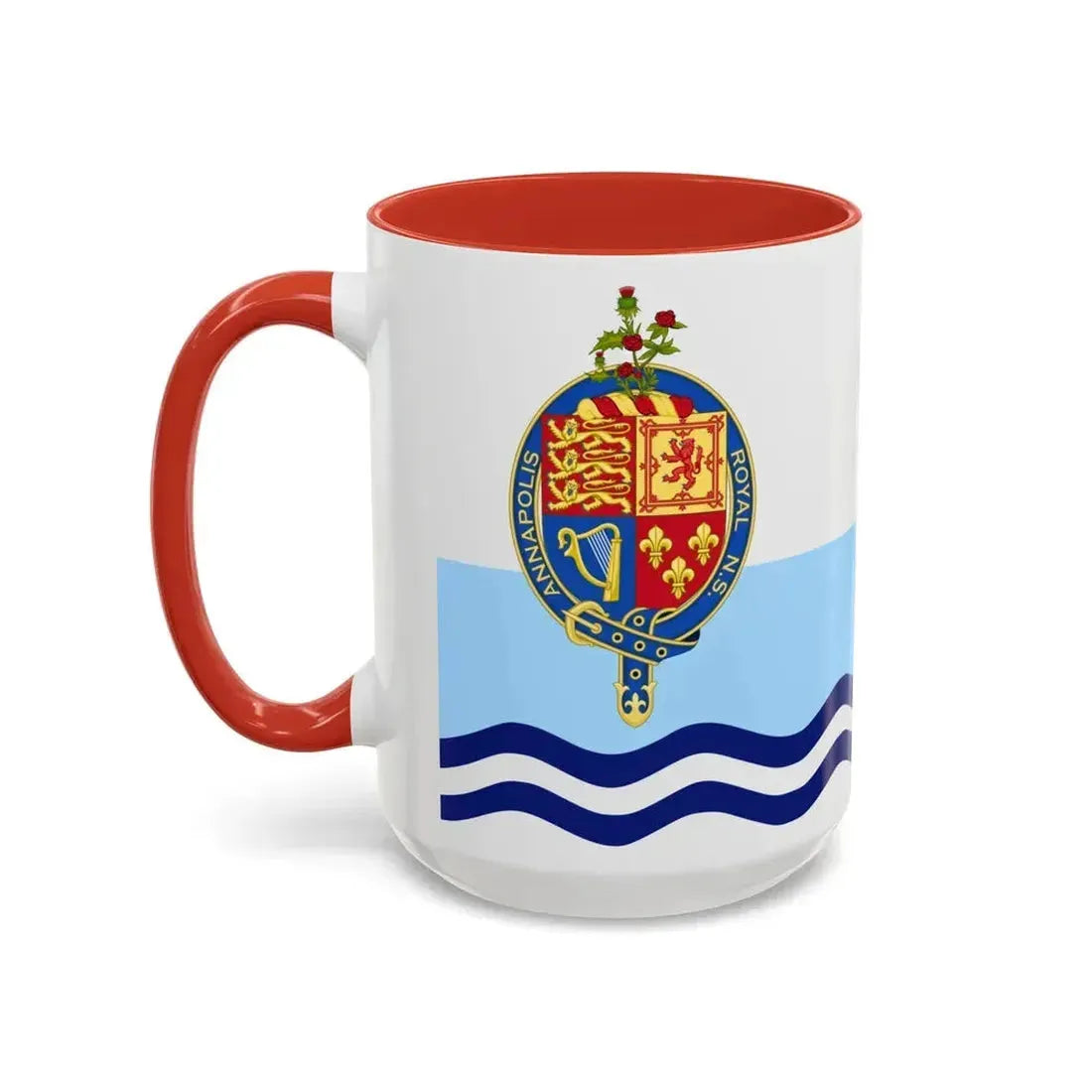 Flag of Annapolis Royal Canada - Accent Coffee Mug - Go Mug Yourself