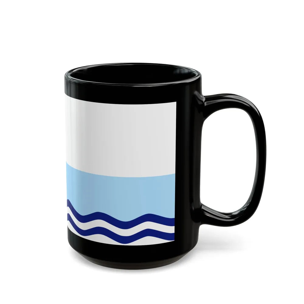 Flag of Annapolis Royal Canada - Black Coffee Mug-Go Mug Yourself