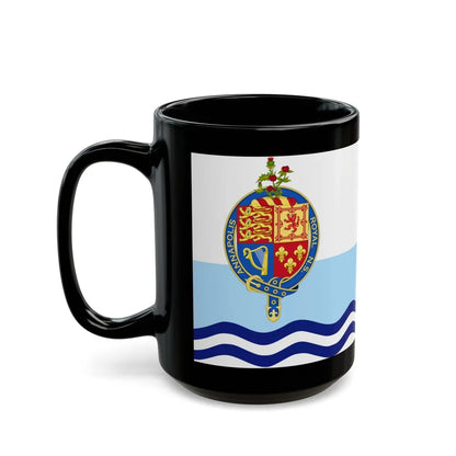 Flag of Annapolis Royal Canada - Black Coffee Mug-Go Mug Yourself