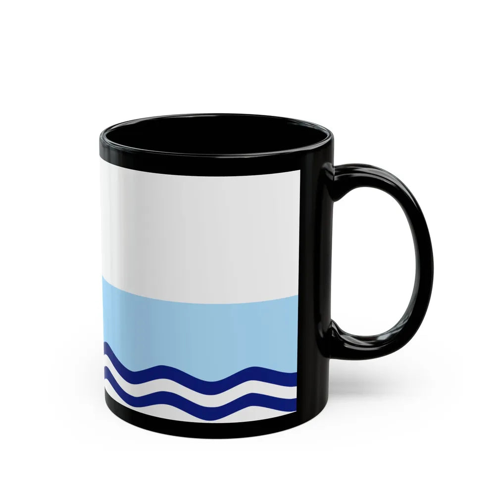 Flag of Annapolis Royal Canada - Black Coffee Mug-Go Mug Yourself