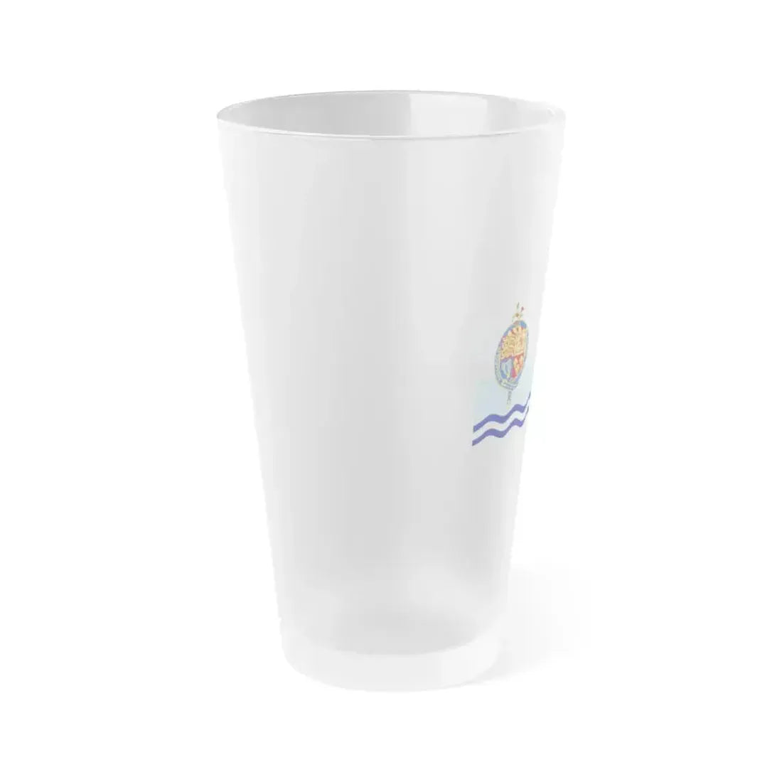 Flag of Annapolis Royal Canada - Frosted Pint Glass 16oz - Go Mug Yourself