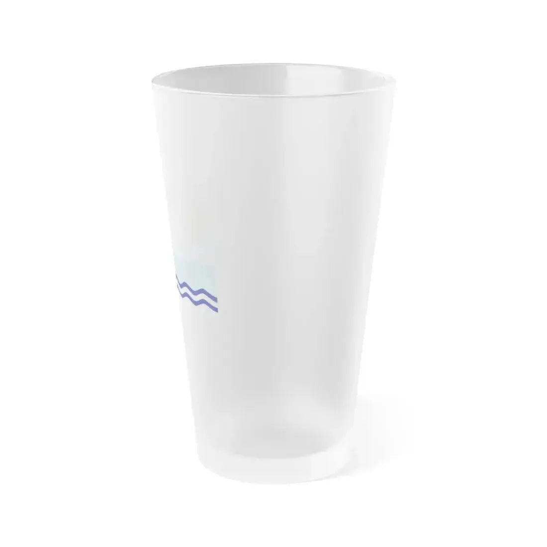 Flag of Annapolis Royal Canada - Frosted Pint Glass 16oz - Go Mug Yourself