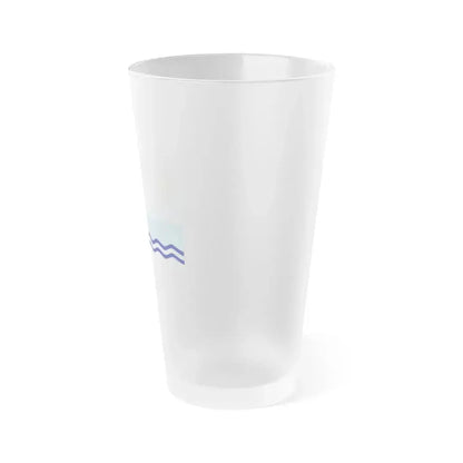 Flag of Annapolis Royal Canada - Frosted Pint Glass 16oz - Go Mug Yourself