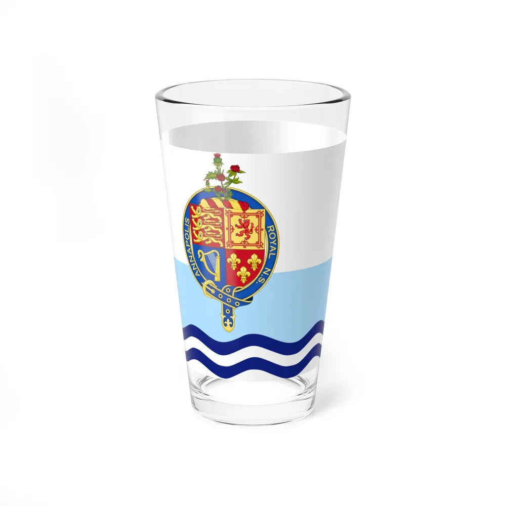 Flag of Annapolis Royal Canada - Pint Glass 16oz-Go Mug Yourself