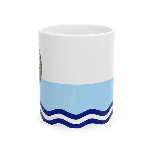 Flag of Annapolis Royal (Canada) White Coffee Mug 11oz - Go Mug Yourself