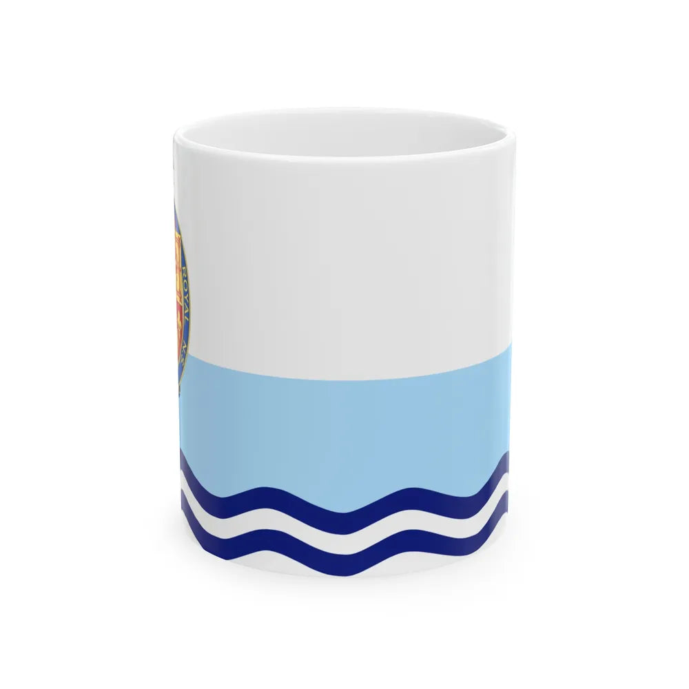 Flag of Annapolis Royal Canada - White Coffee Mug-11oz-Go Mug Yourself