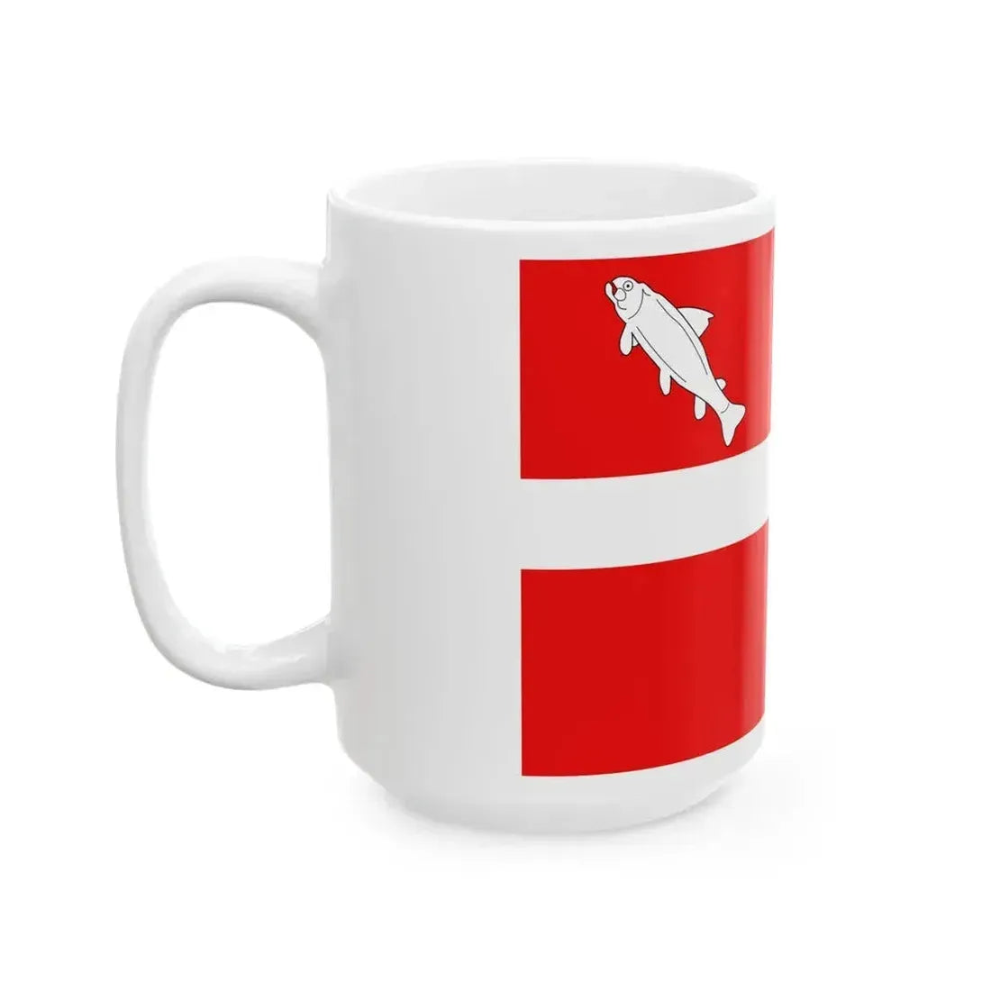 Flag of Annecy (France) White Coffee Mug - Go Mug Yourself