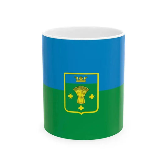 Flag of Anninskoe Leningrad oblast 2017-01 (Russia) White Coffee Mug 11oz - Go Mug Yourself