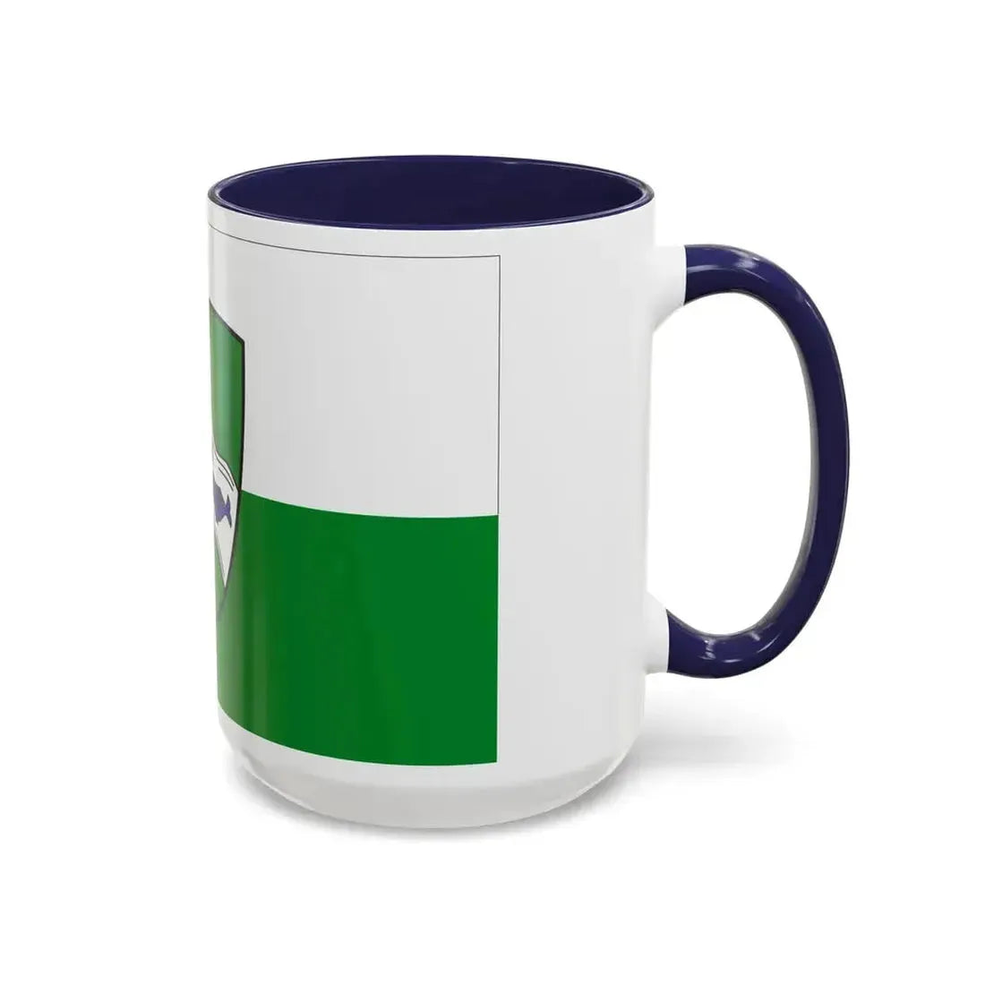 Flag of Ansbach 2 Germany - Accent Coffee Mug - Go Mug Yourself