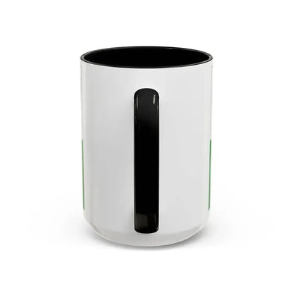 Flag of Ansbach 2 Germany - Accent Coffee Mug - Go Mug Yourself