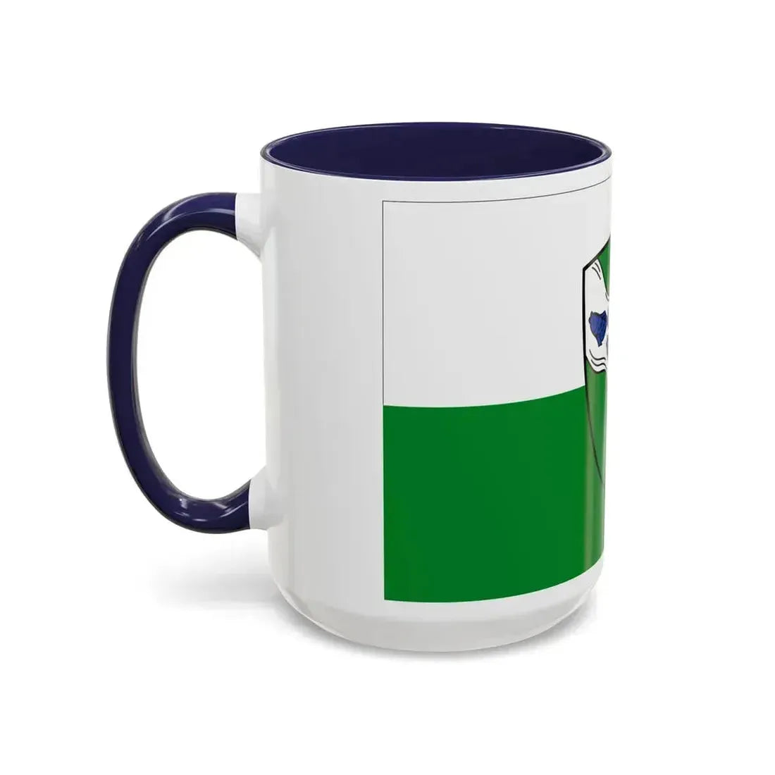 Flag of Ansbach 2 Germany - Accent Coffee Mug - Go Mug Yourself