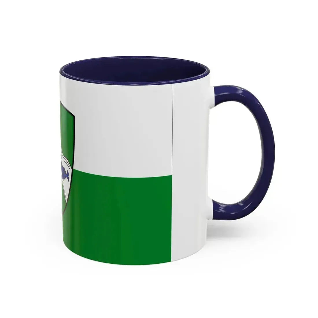 Flag of Ansbach 2 Germany - Accent Coffee Mug - Go Mug Yourself