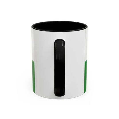 Flag of Ansbach 2 Germany - Accent Coffee Mug - Go Mug Yourself