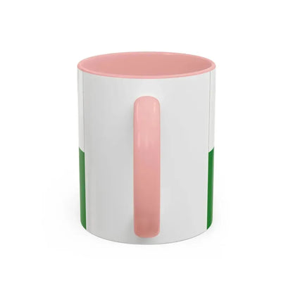 Flag of Ansbach 2 Germany - Accent Coffee Mug - Go Mug Yourself