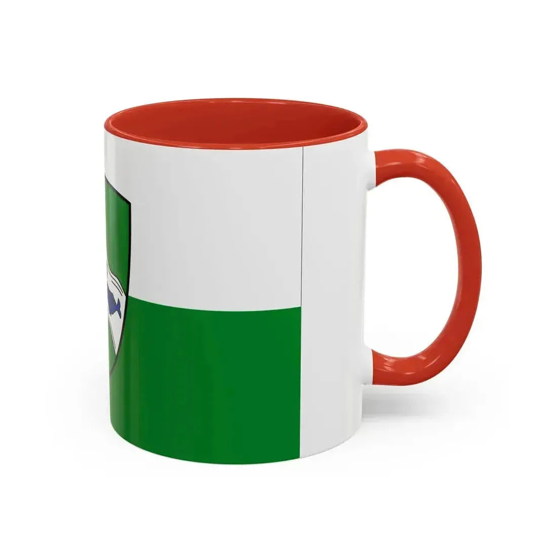Flag of Ansbach 2 Germany - Accent Coffee Mug - Go Mug Yourself