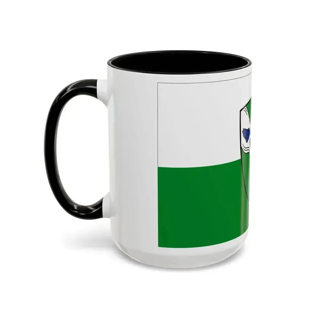 Flag of Ansbach 2 Germany - Accent Coffee Mug - Go Mug Yourself