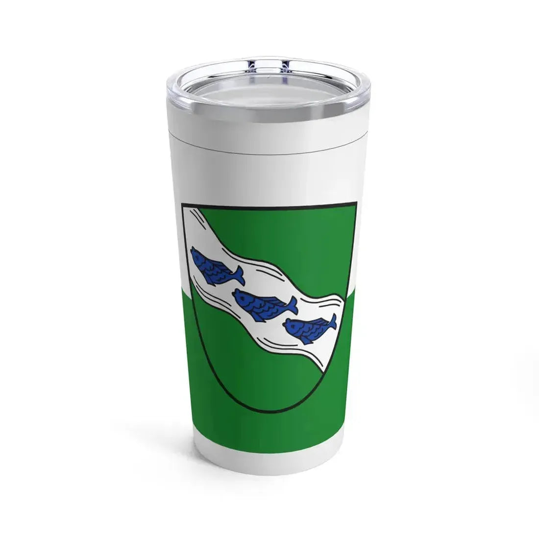 Flag of Ansbach 2 Germany - Tumbler 20oz 20oz - Go Mug Yourself