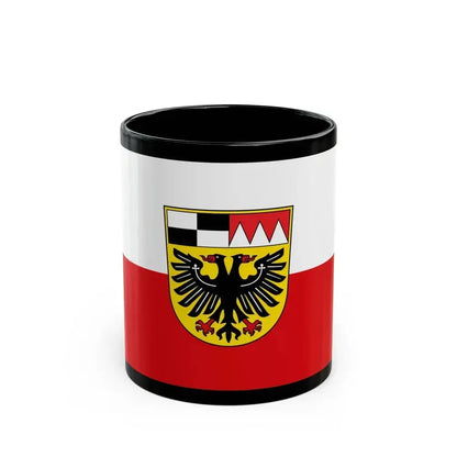 Flag of Ansbach Germany - Black Coffee Mug 11oz - Go Mug Yourself