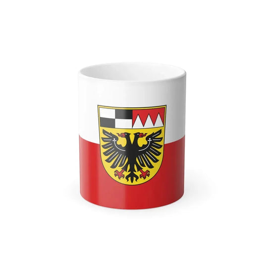Flag of Ansbach Germany - Color Changing Coffee Mug 11oz - Go Mug Yourself