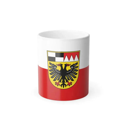 Flag of Ansbach Germany - Color Changing Coffee Mug 11oz - Go Mug Yourself