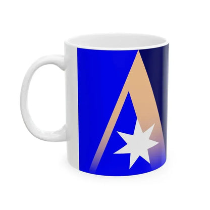 Flag of Ansett Australia (Australia) White Coffee Mug - Go Mug Yourself