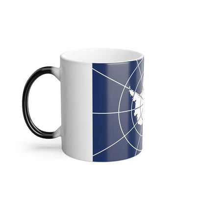 Flag of Antarctic Treaty - Color Changing Mug 11oz-Go Mug Yourself