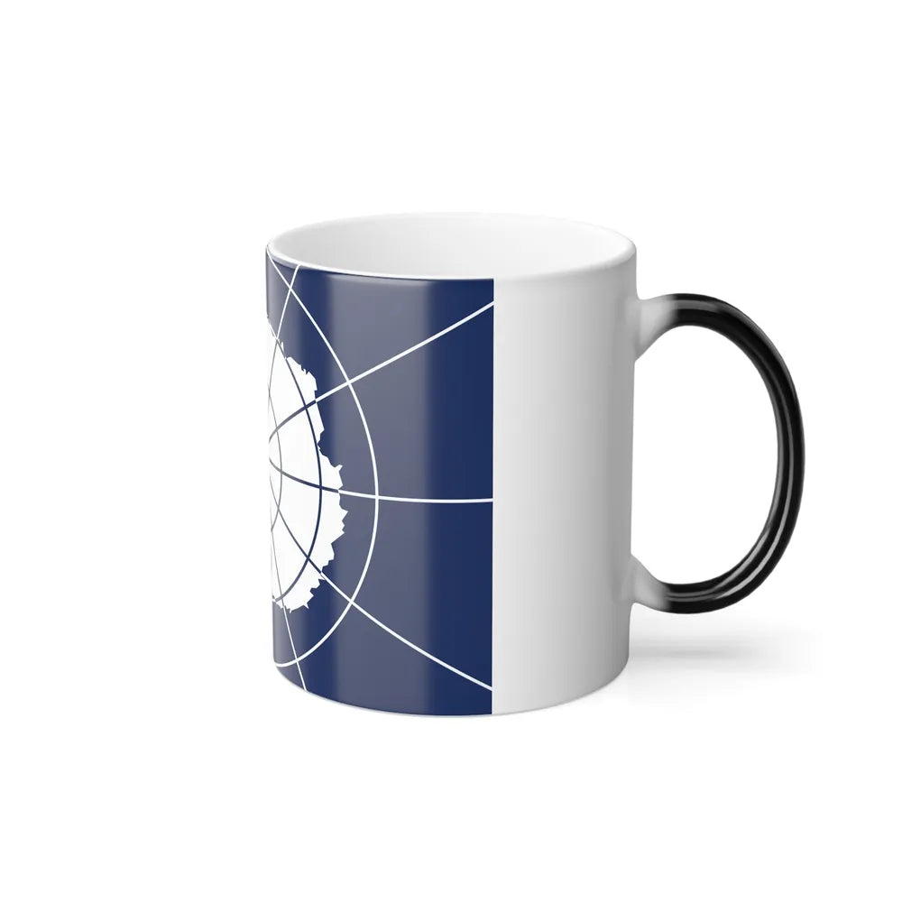 Flag of Antarctic Treaty - Color Changing Mug 11oz-Go Mug Yourself