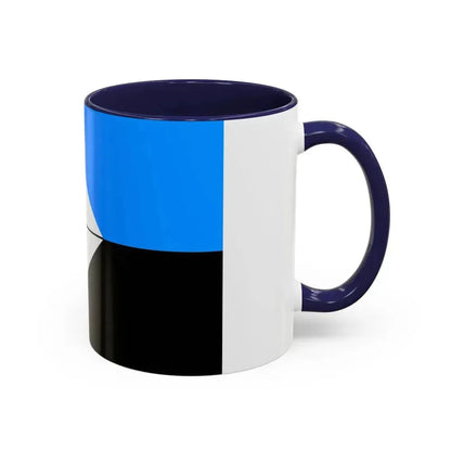 Flag of Antarctic Vexillological Association - Accent Coffee Mug - Go Mug Yourself
