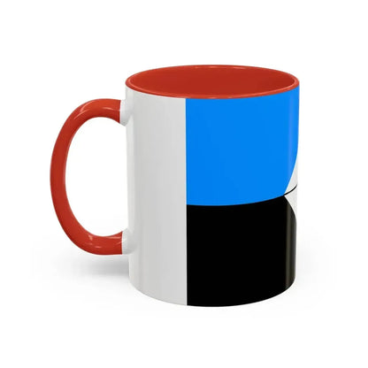 Flag of Antarctic Vexillological Association - Accent Coffee Mug - Go Mug Yourself
