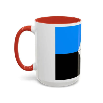 Flag of Antarctic Vexillological Association - Accent Coffee Mug - Go Mug Yourself