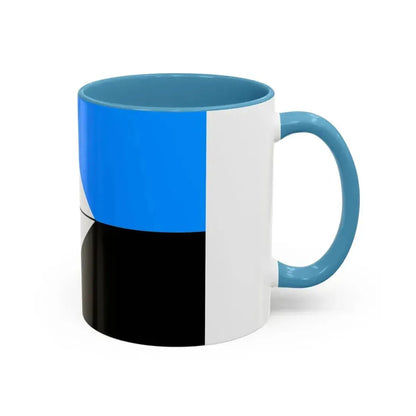 Flag of Antarctic Vexillological Association - Accent Coffee Mug - Go Mug Yourself