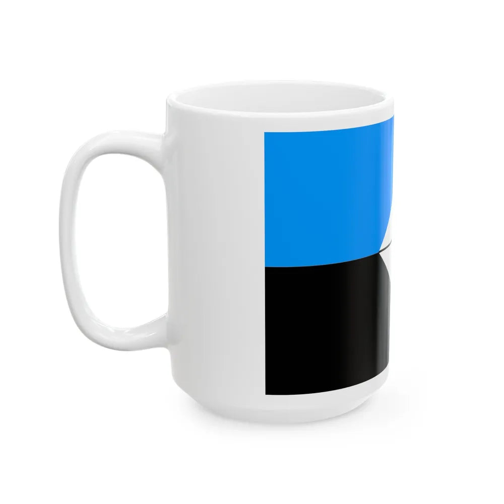 Flag of Antarctic Vexillological Association - White Coffee Mug-Go Mug Yourself