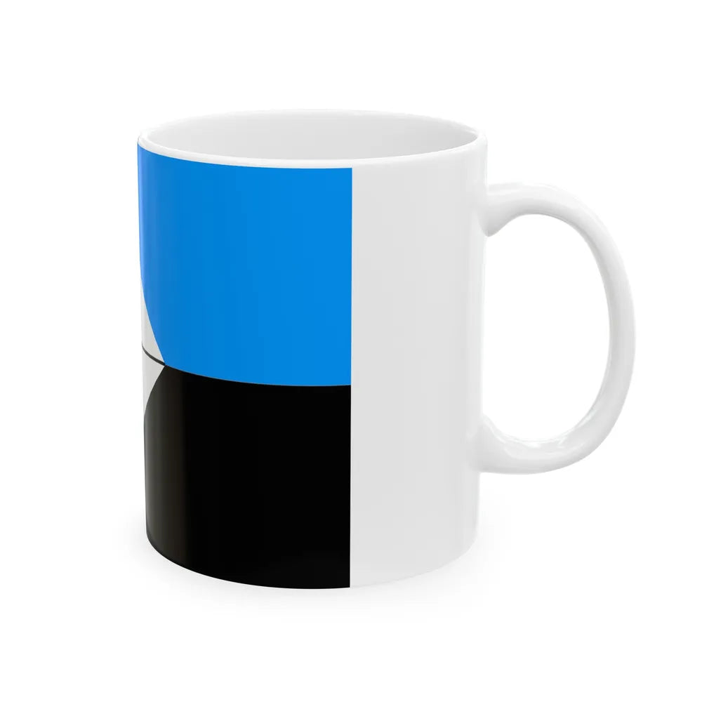 Flag of Antarctic Vexillological Association - White Coffee Mug-Go Mug Yourself